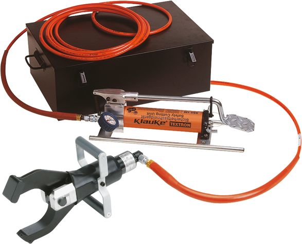 Sicherheitsschneidanlage hydr 85mm