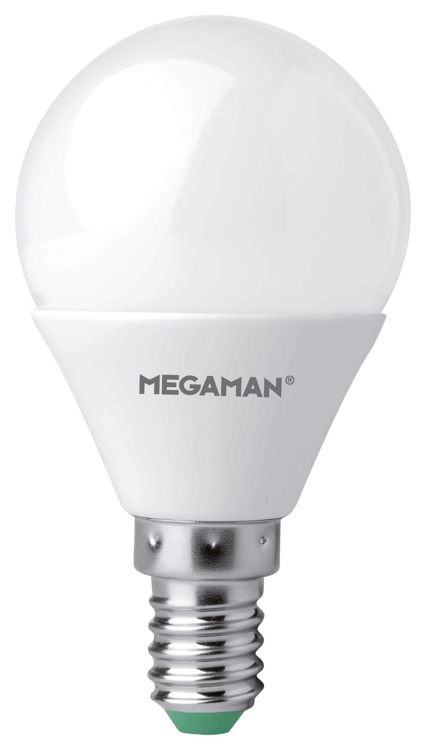 LED-Kugellampe E14 3,8W 2800K 250lm G ws dim opal dimmbar 330° AC Ø45x87mm