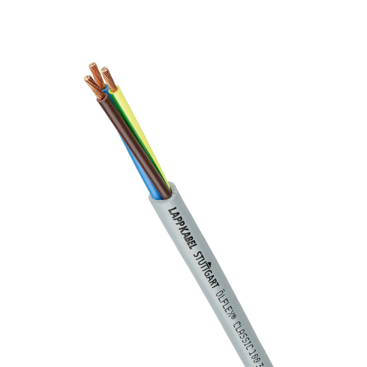 PVC-Steuerleitung Eca ÖLFLEX 3G1,5 gr Ø6,7mm Polyvinylchlorid (PVC) Farbe
