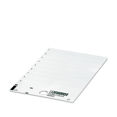 Klemmenmarkierung ws RM=14,9mm unbedr horiz/vert