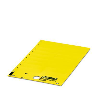 Klemmenmarkierung ge RM=14,9mm unbedr horiz/vert