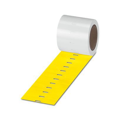 Klemmenmarkierung ge RM=10mm unbedr horiz/vert