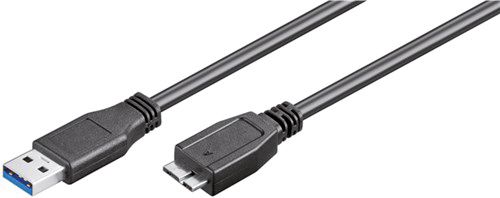 USB 3.0 SuperSpeed Kabel USB-Kabel 3m 4p Stecker 5p
