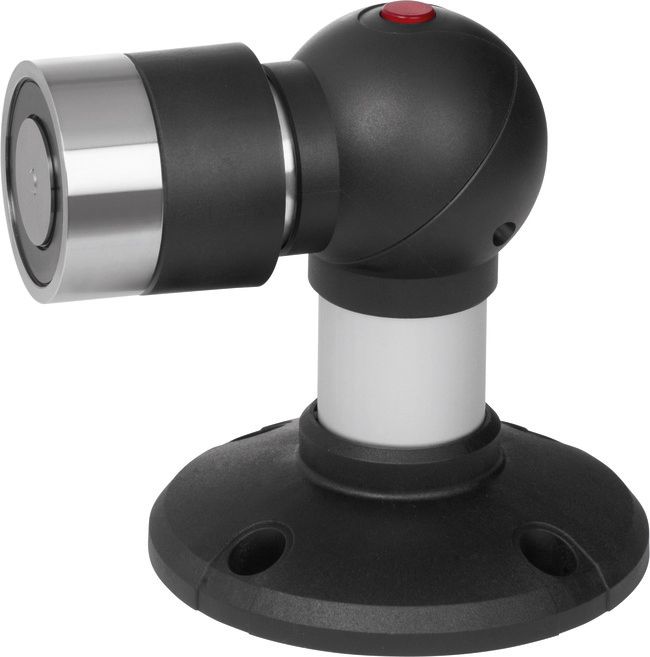 Türhaftmagnet 300N 24V DC Aufb rnd ST f.Wandmont Geeignet für Bodenmontage