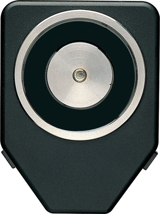 Türhaftmagnet 500N 24V DC Aufb rnd Kst f.Wandmont Geeignet für Bodenmontage