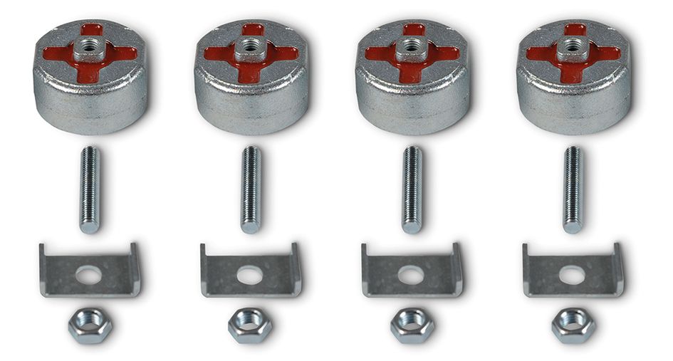 Schallentkopplungsset Innenaufst Zubehör