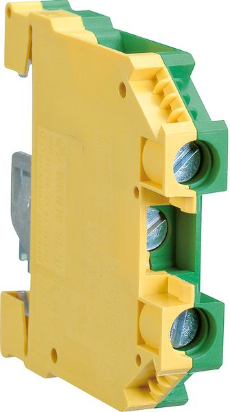 Schutzleiter-Reihenklemme 2,5-10qmm gn/ge 1Etage PEN-Funktion möglich
