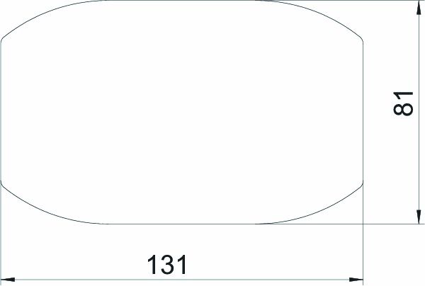 Gummiunterlage für ISSDM4 unbeh sw
