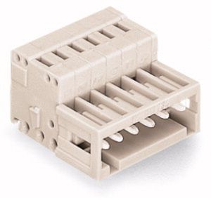 Verbindungsklemme 10p lgr 10A 3,5mm 0,08-1,5qmm Thermopl Federzugans