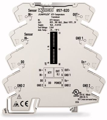 Trennverstärker 16,8-31,2 Serie 857 1Kan Federzugans 600-2000Ohm