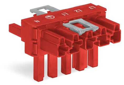 T-Verteiler PA Serie 770 5Eing 5p 10Ausg Polyamid (PA) 400V 25A IP20 hfr 85°C