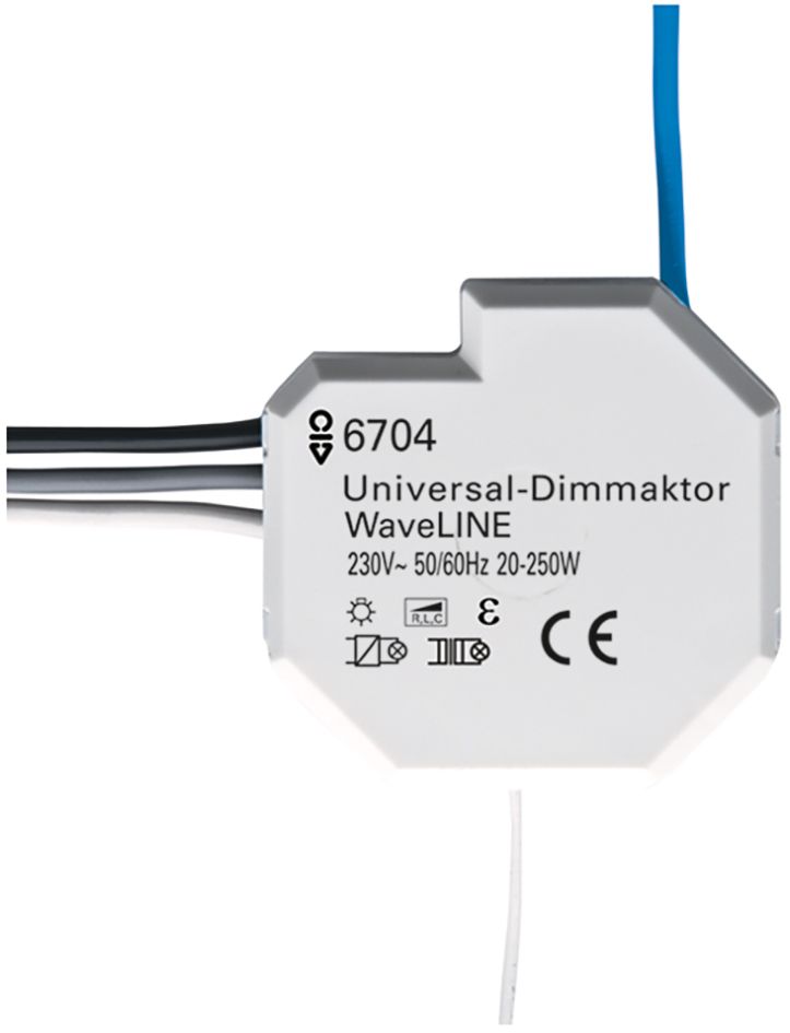 Funkempfänger 866MHz 2k Funkcontrol UP 230V AC f.Dimmer f.Schalter