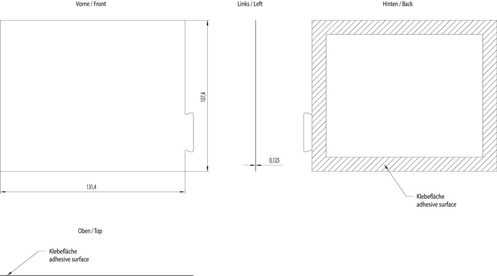 TV-Displayschutzfolie