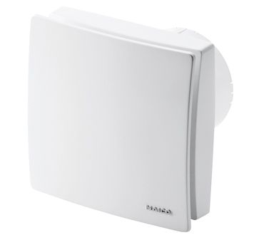 Kleinraumventilator 100mm 230V m.Funk ws 92cbm/h AP mit Funkempfänger Kst IPX5