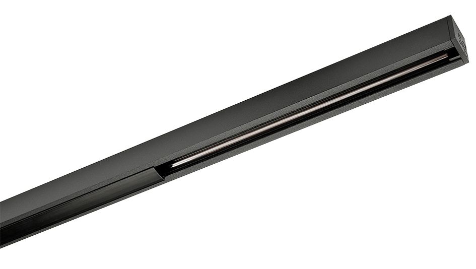 Tragschiene Lichtband 1-l ZIP 230V IP20 sw 1-längig L=1150mm