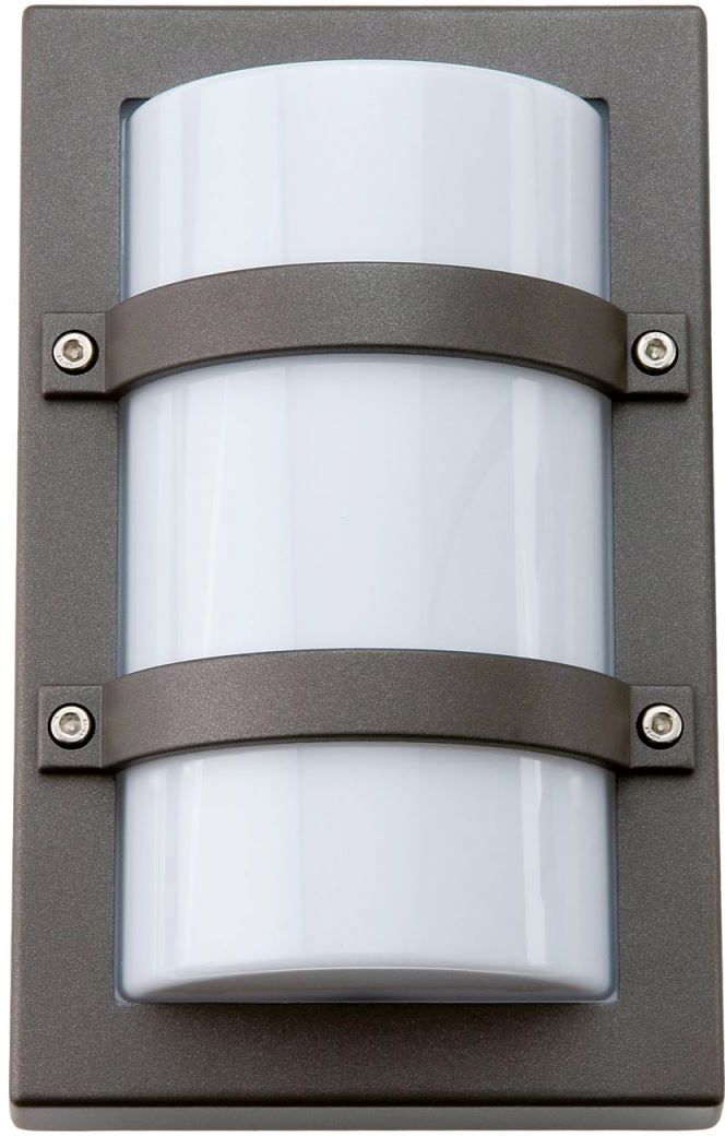 LED-Wandanbauleuchte TRIO 10W 3000K IP65 400lm graphit Dimmung Phasenabschnitt