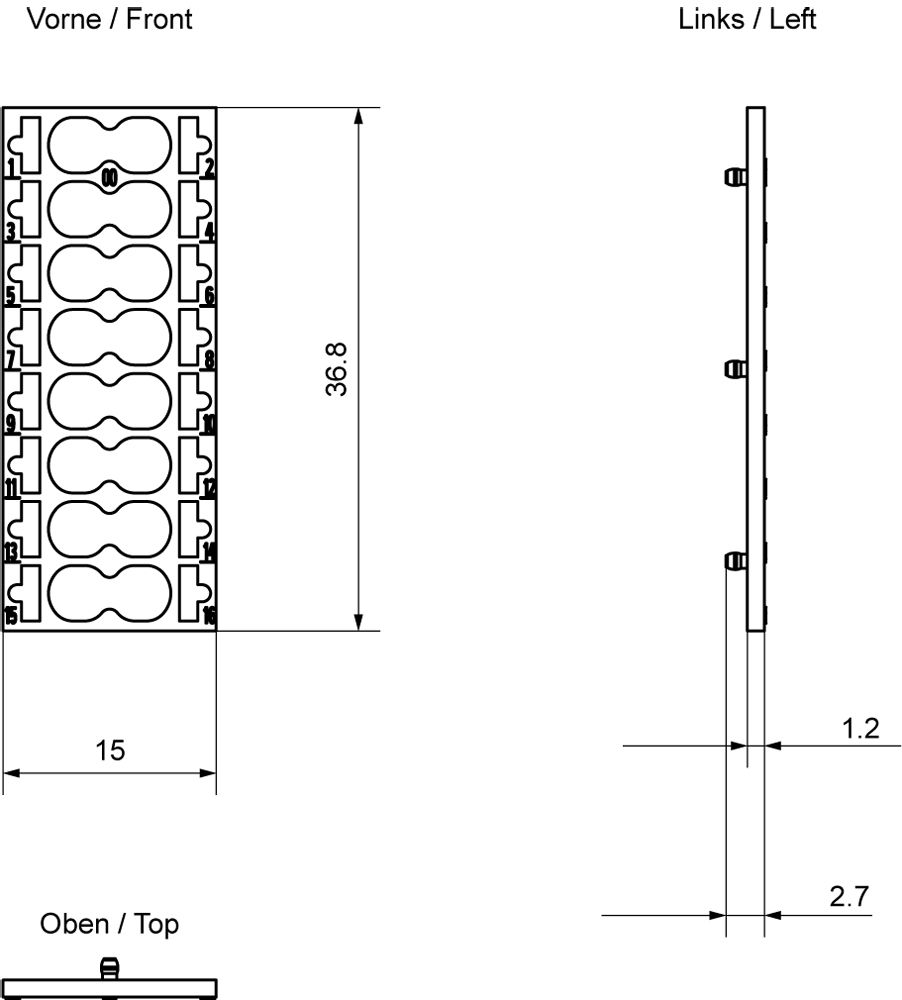 Kennzeichnungsmaterial in individuell