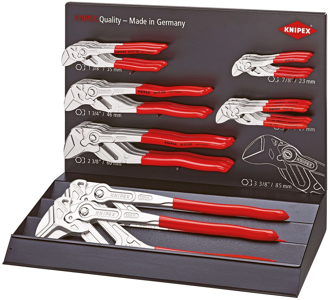 Thekendisplay Zangenschlüssel leer