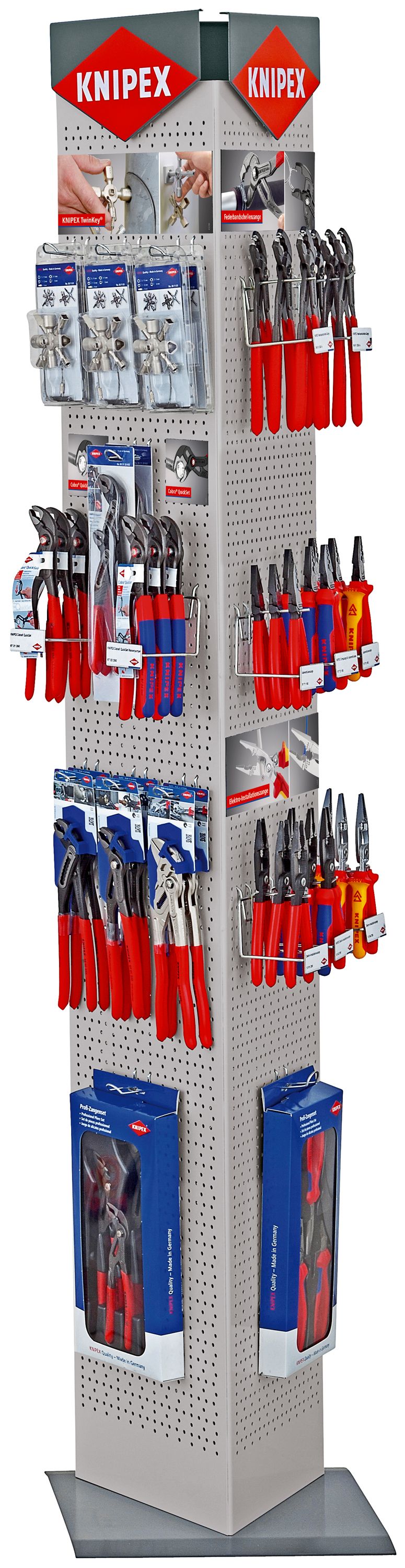 Lochplattenwand Zweitplazierung 3-seitig