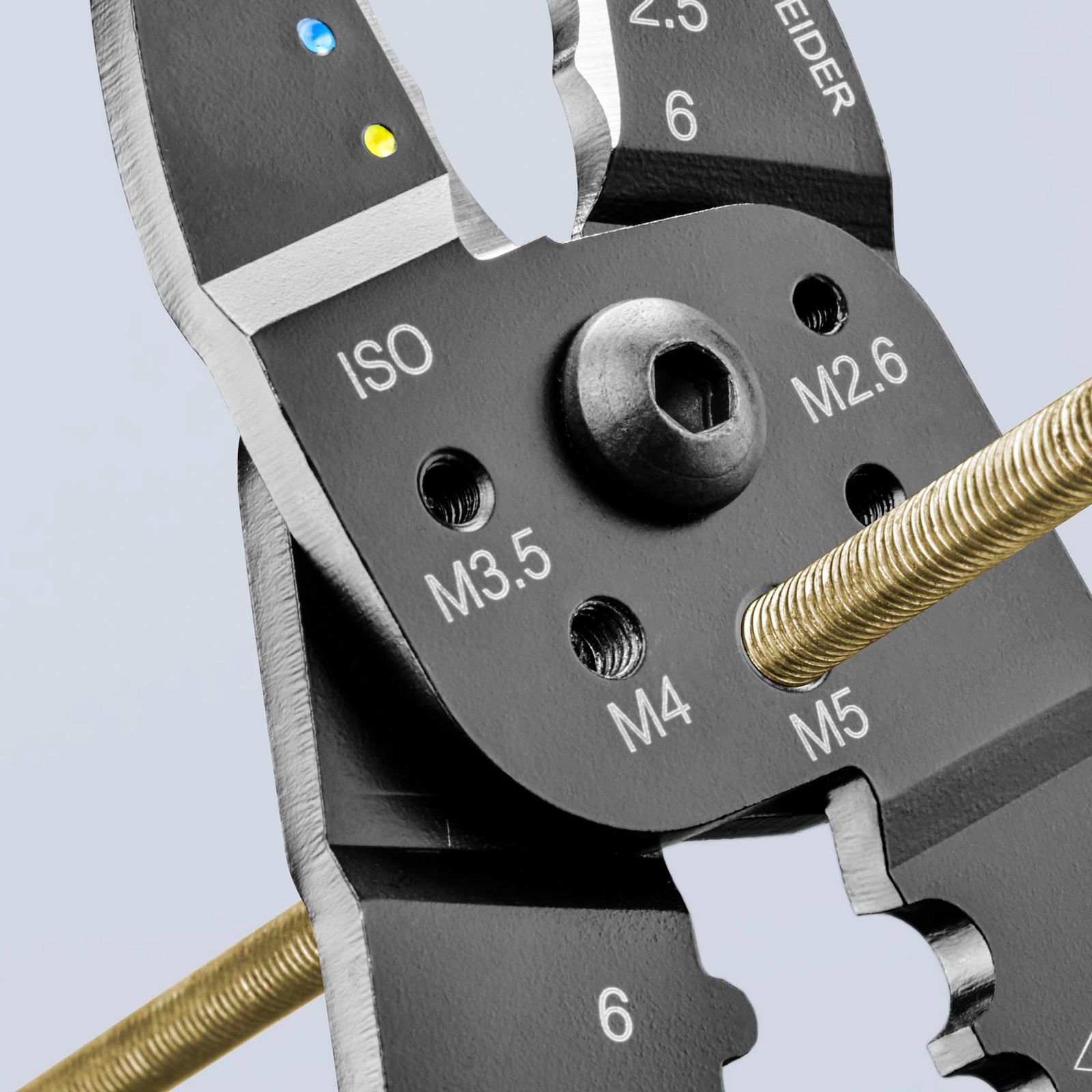 Presszange mech 240mm Kabelschuh/Verb 0,5-6qmm AWG20-10