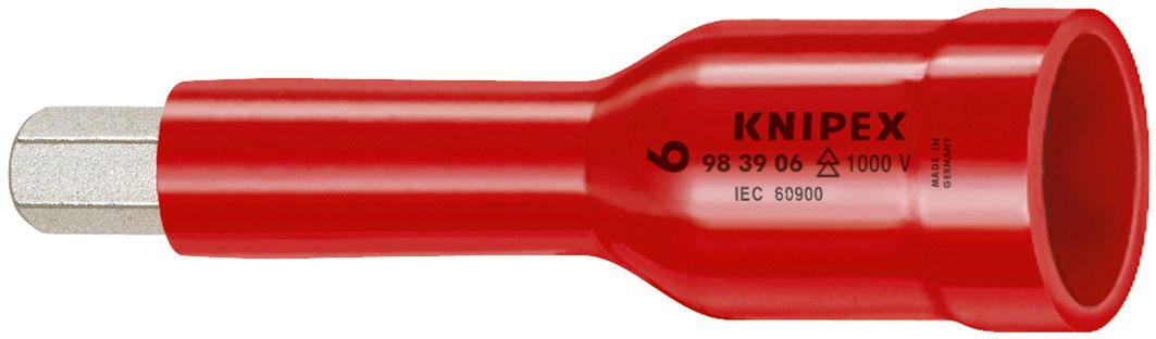 Sechskant-Einsatz 6,4mm(1/4) SW8mm 1000V 1/4Zoll Schutzisoliert 1000V