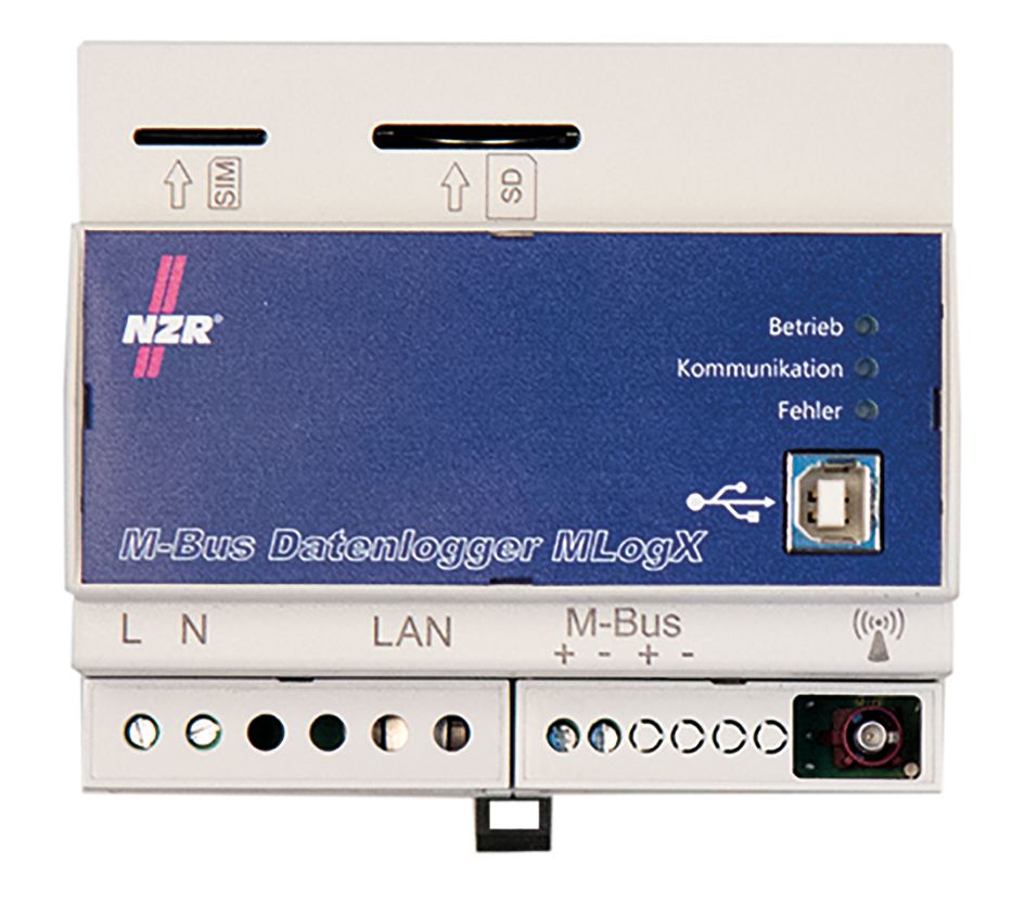 Datenlogger REG M-Bus 50Z 106x90x62
