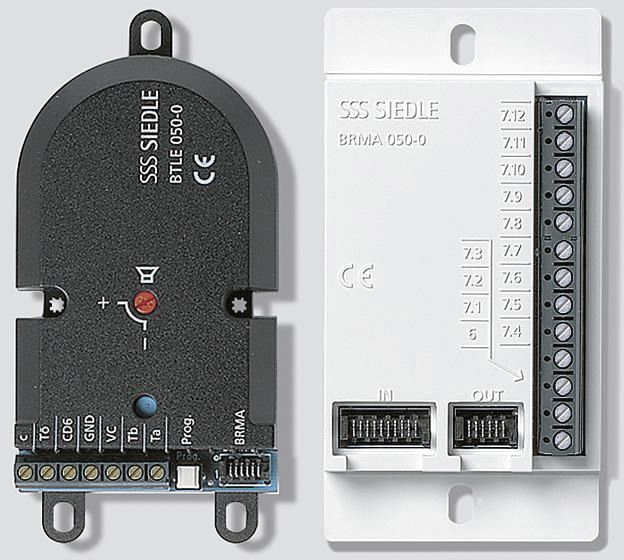Türlautsprechermodul sw EB Bus Einb 124x60x31mm