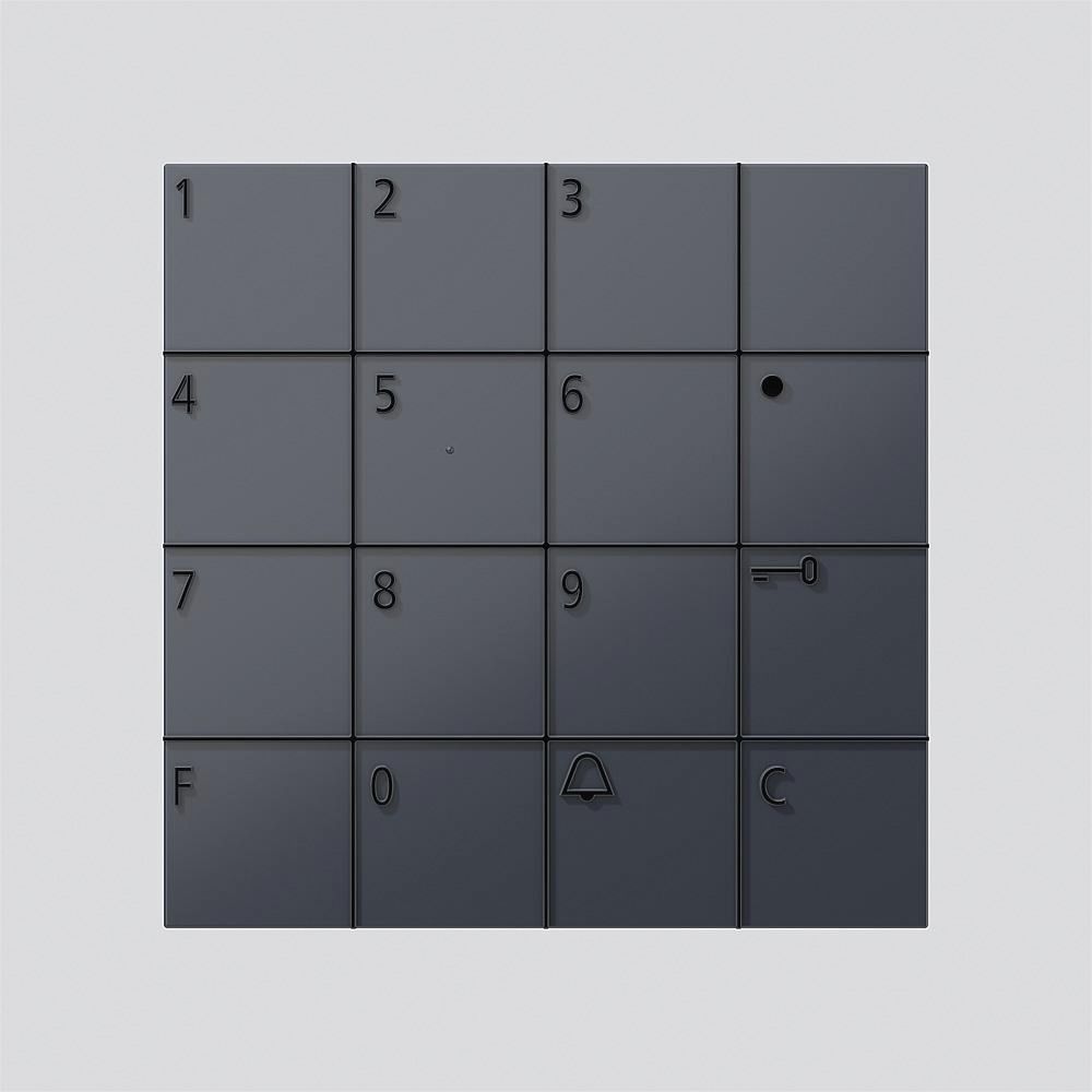 Codemodul Bus 1RT anthgr 99x99x27mm