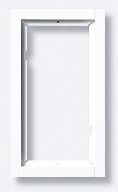Rahmen-Türstation 2f AP anthgr Kst 231x131x15mm