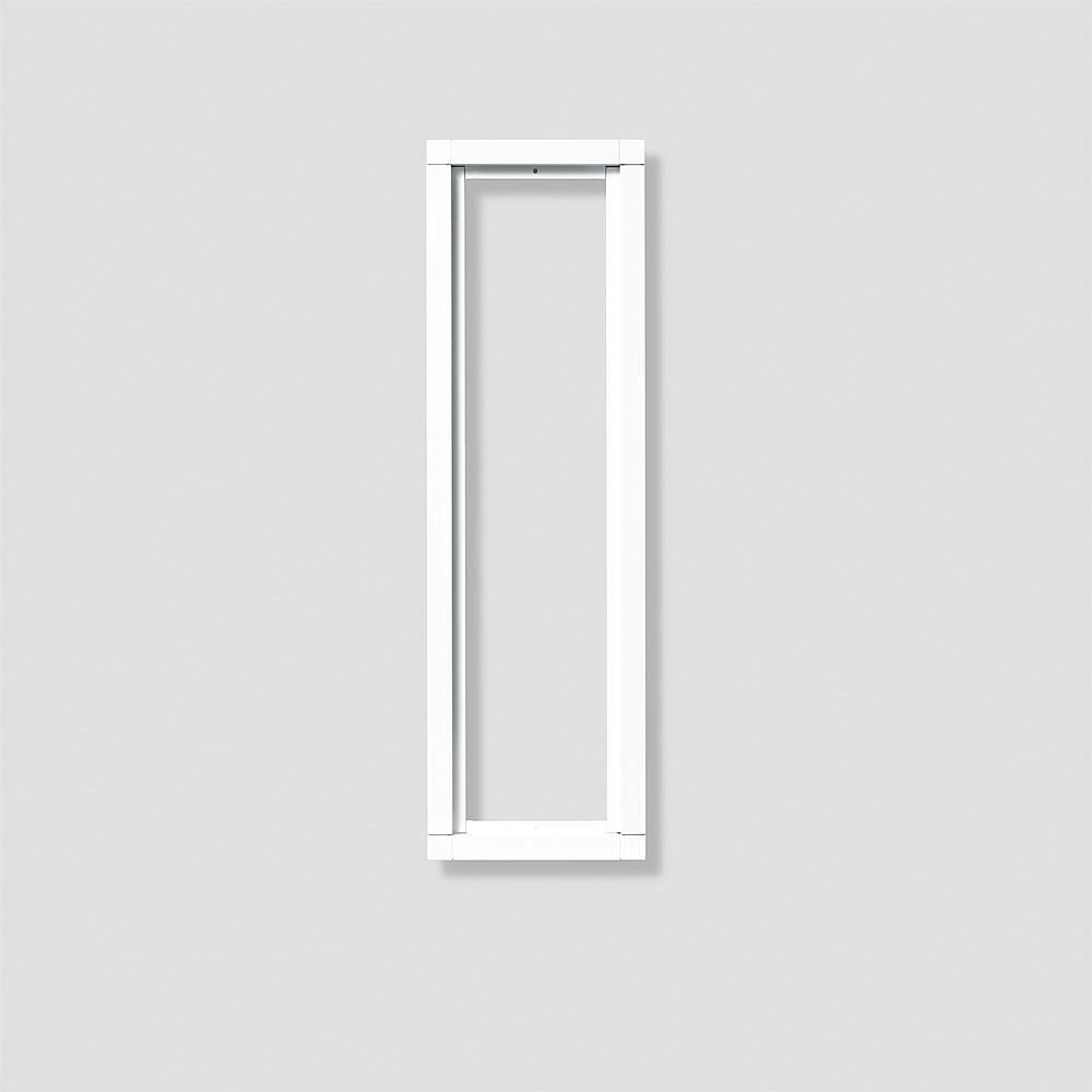 Rahmen-Türstation 4f UP anthgr Alu 431x131x15mm