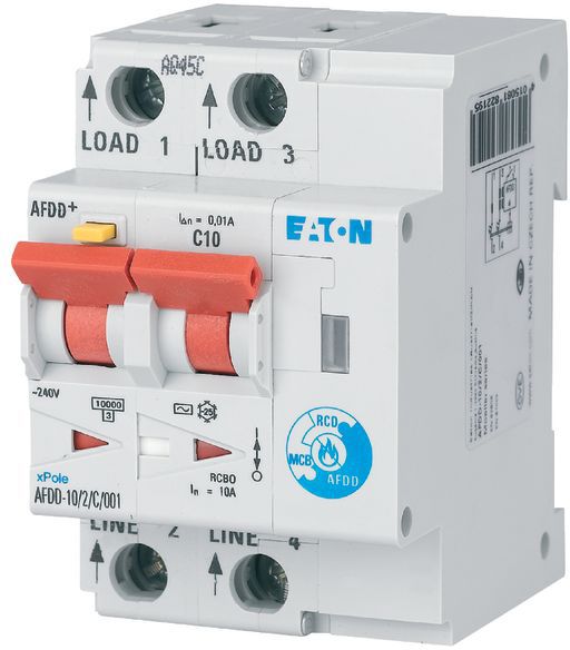 Brandschutzschalter 2p 230V B10A 0,03A A 3TE