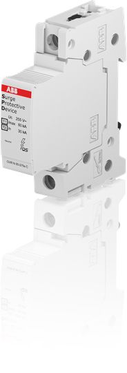 Überspannungsableiter Netzform-TN-S/TT 230VAC 1kV 1TE Hutschiene TH35 30kA