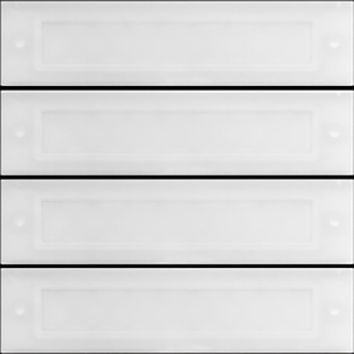 Tastenmodul Bus 4RT System 106 farblos 106,5x106,5mm B106,5xH106,5mm