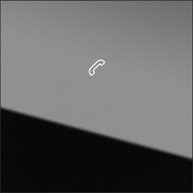 Rufdisplaymodul Bus System 106 sw B106,5xH106,5mm