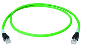 Patchkabel Cat6A 15m gn S/FTP RJ45 AWG26
