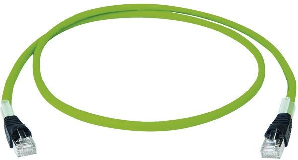 Patchkabel Cat6A 15m gn S/FTP RJ45 AWG26