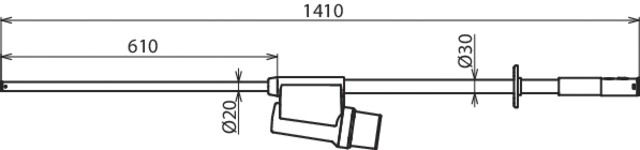 Spannungsprüfgerät 1p 1-3kV AC 50Hz akust/opt Mit Eigenprüfvorrichtung
