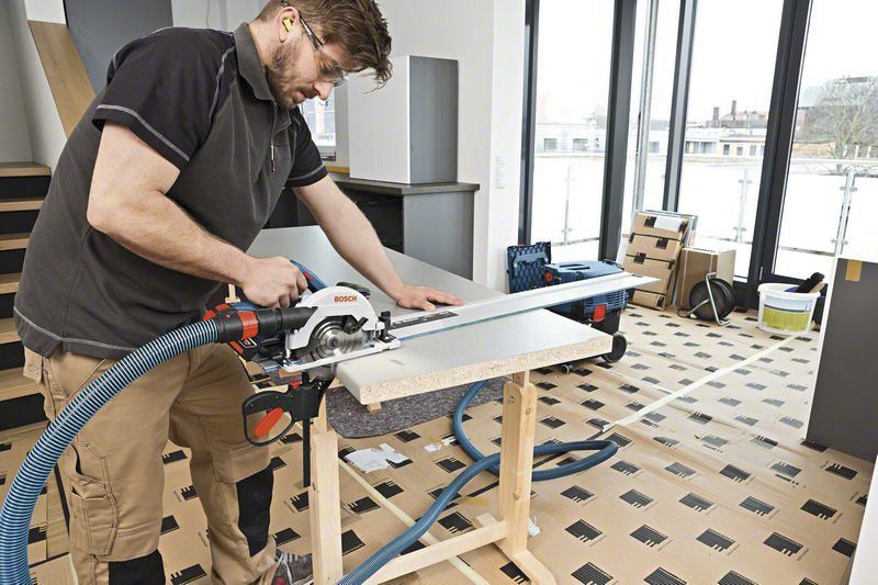 Akku-Handkreissäge 18V Professional Ø165mm Ø20mm 45°/42mm 90°/57mm