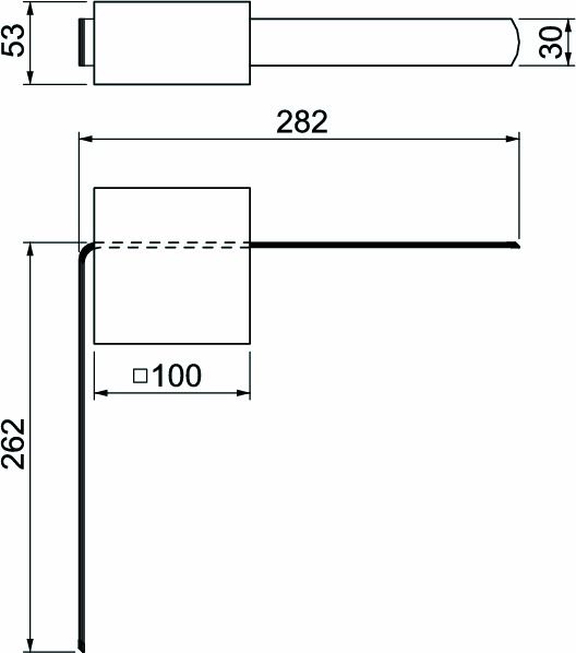 Dehnungsband für Fundamen unbeh Edelstahl (V2A)