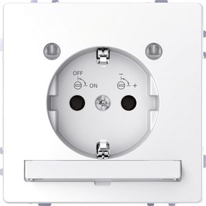 Steckdose 1f lows glz System Design UP m.OL Mit Orientierungslicht IP20