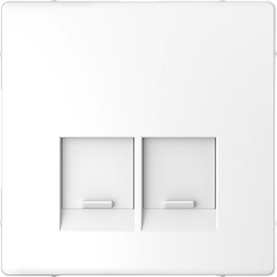 Zentralplatte USB 2f System Design anth Klemmbef m.Beschr.Feld
