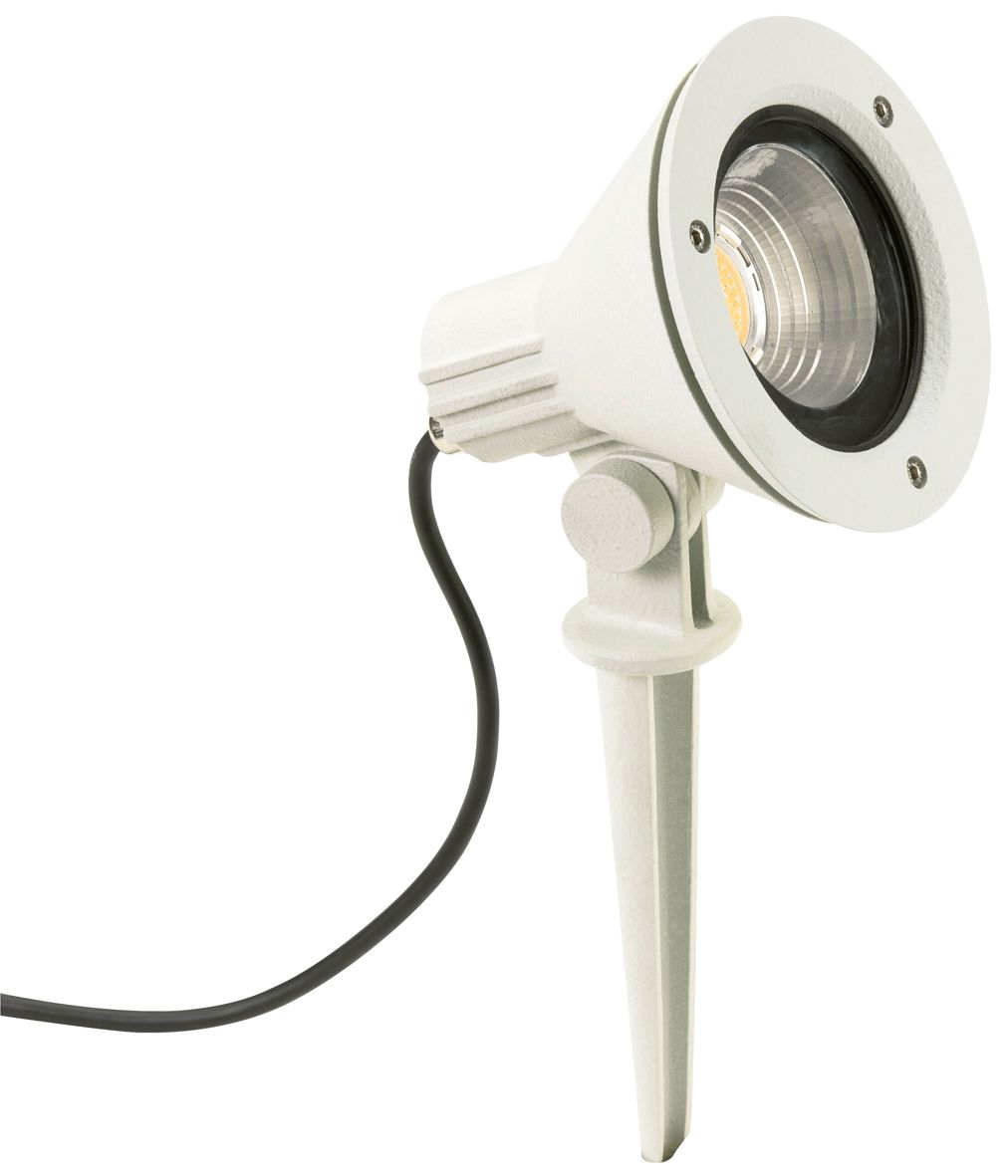 LED-Wegeleuchte 16W IP54 3000K 2240lm ws Alu 1LED Gl_tr