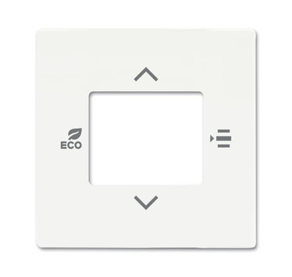 Zentralplatte Raumtemp std-ws glz Pfeile Symbol Pfeile