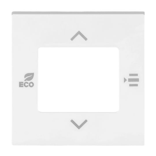 Zentralplatte Raumtemp aws glz Pfeile Symbol Pfeile