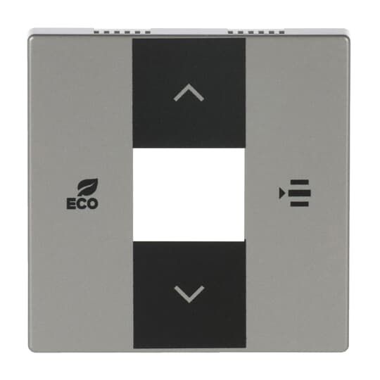 Zentralplatte Raumtemp free@home edst mt Symbol Pfeile