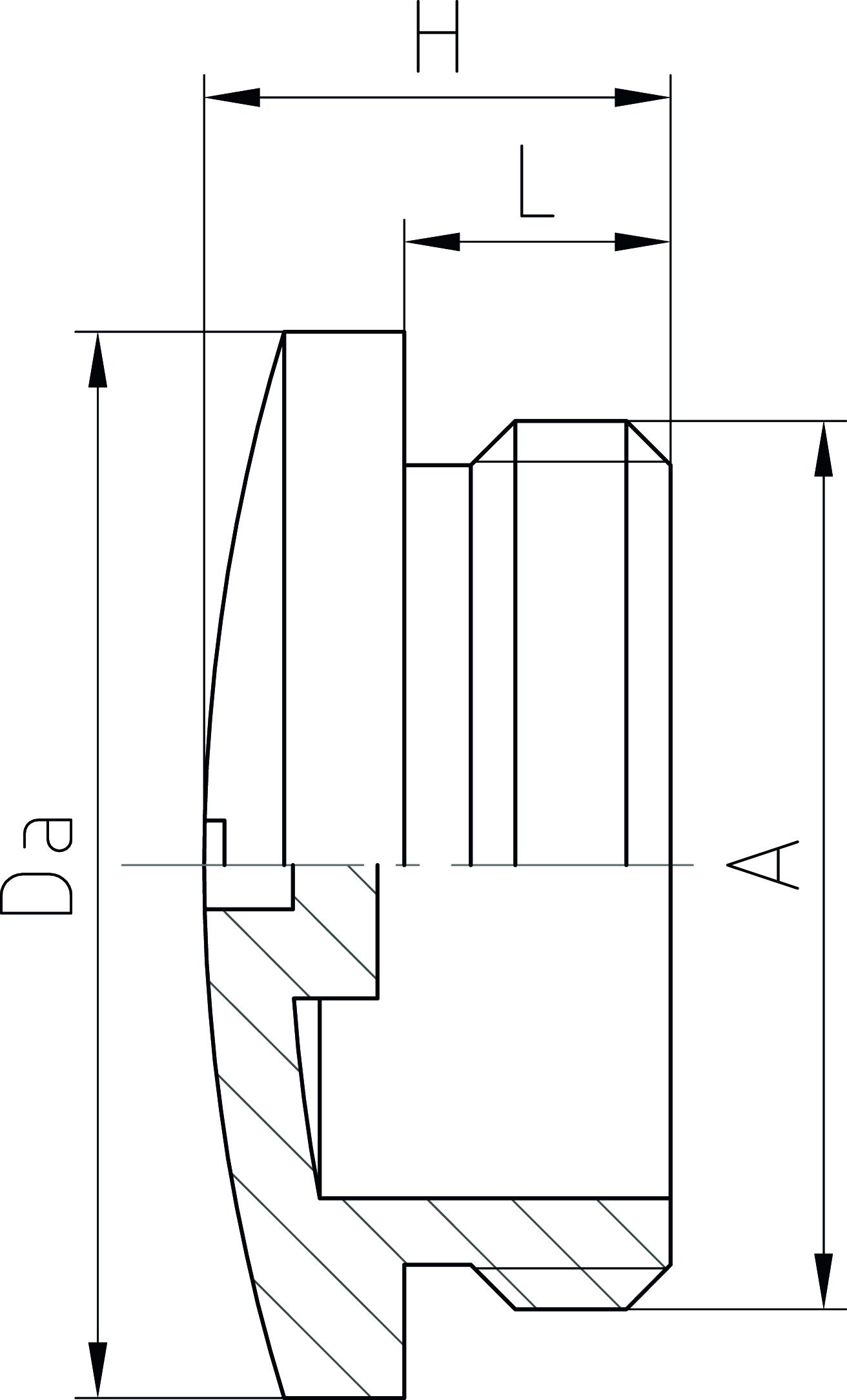 Verschlussschraube PG16 PA unbeh lgr hfr schlagf Polyamid (PA)