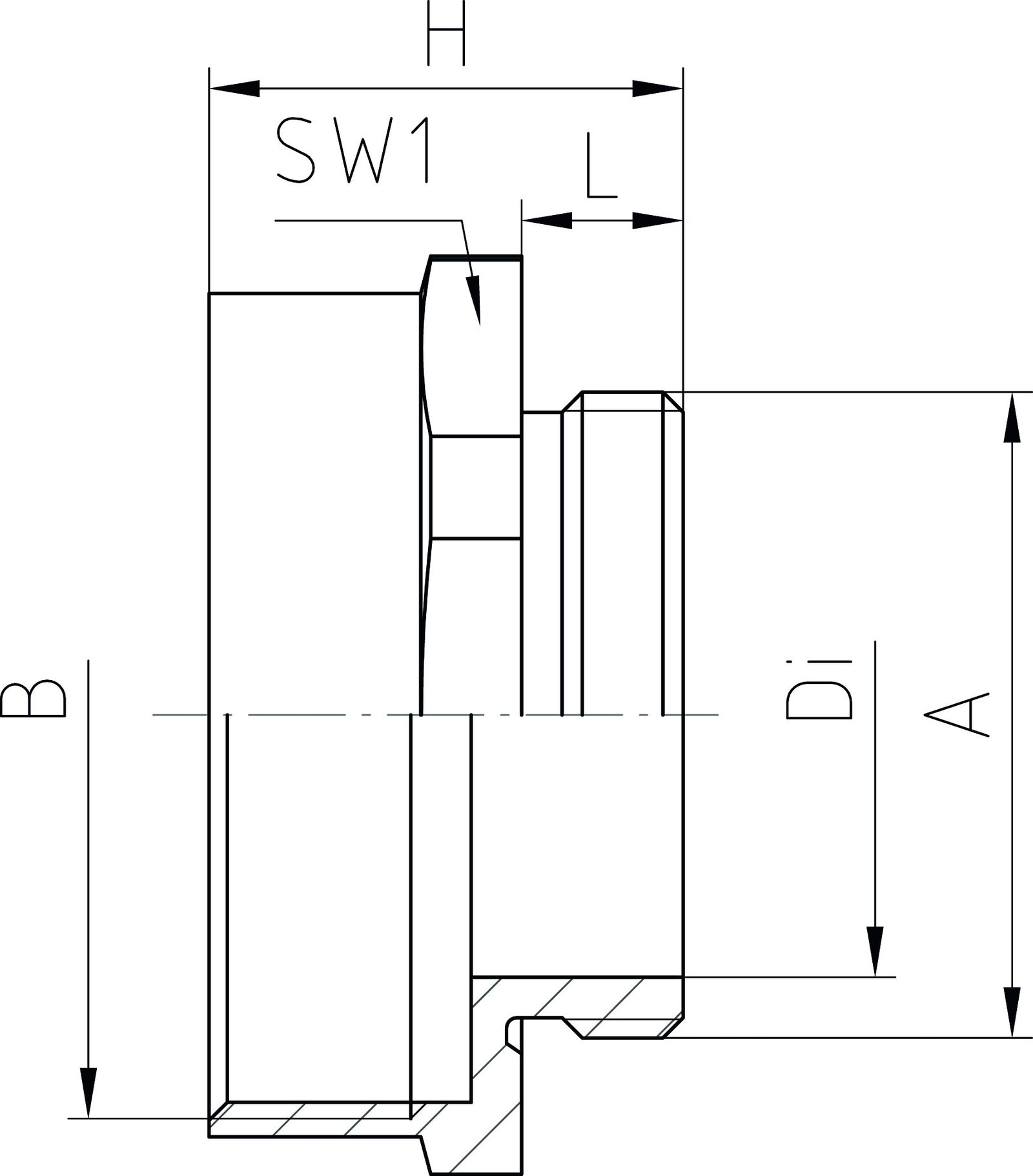Erweiterungsring Ms M16/M20 vernick