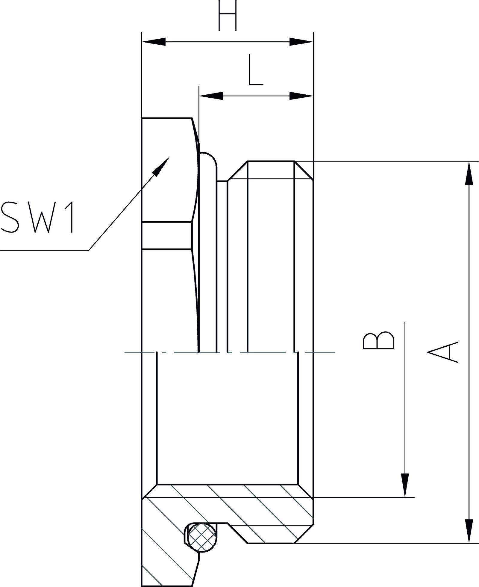 Reduzierring Ms M32/M16 vernick