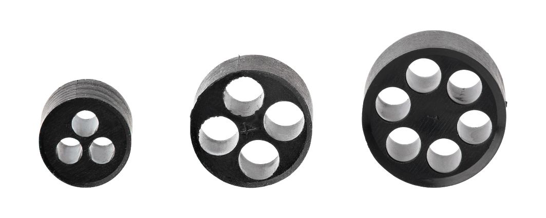 Dichtring Gummi M32 12,5mm 6Durchf