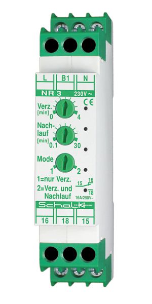 Zeitrelais REG 230VAC 1W digiMF sek/min Anspr/Rückf_verz 1TE